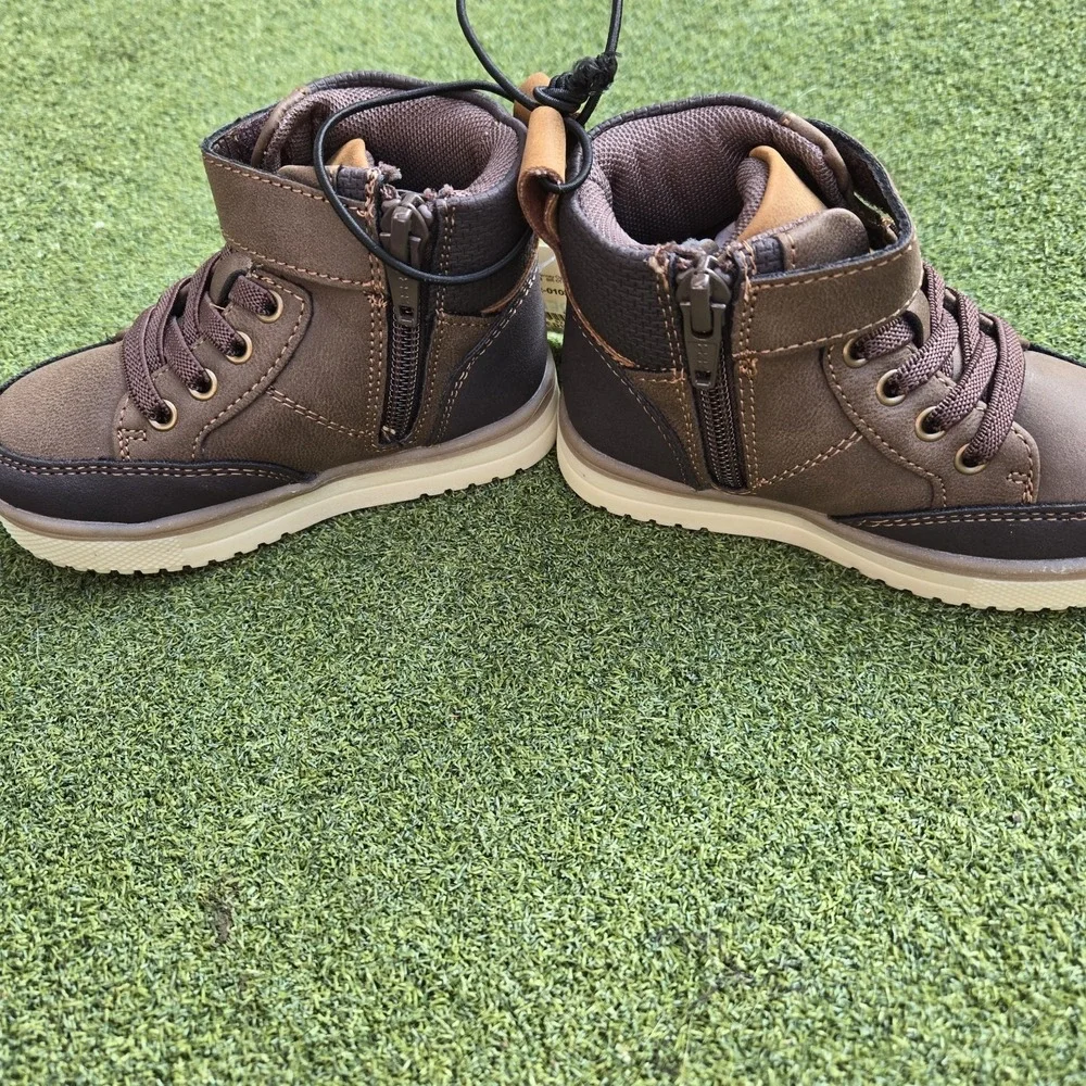 Thereabouts Boots Toddler Boys Lil Asher Brown Size 6M